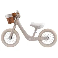 Беговел KinderKraft RAPID 2 BIZUU 12" Сталь / Бежевый White photo 2