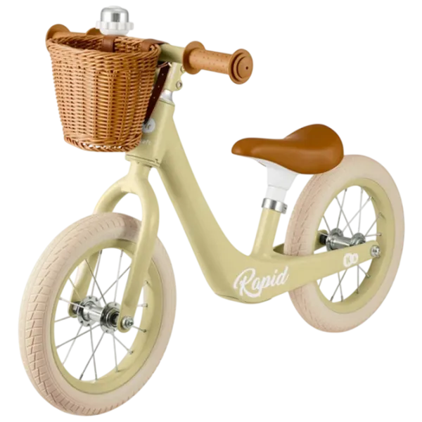 Беговел KinderKraft Rapid 2 12"  Сталь / Зеленый White photo 1