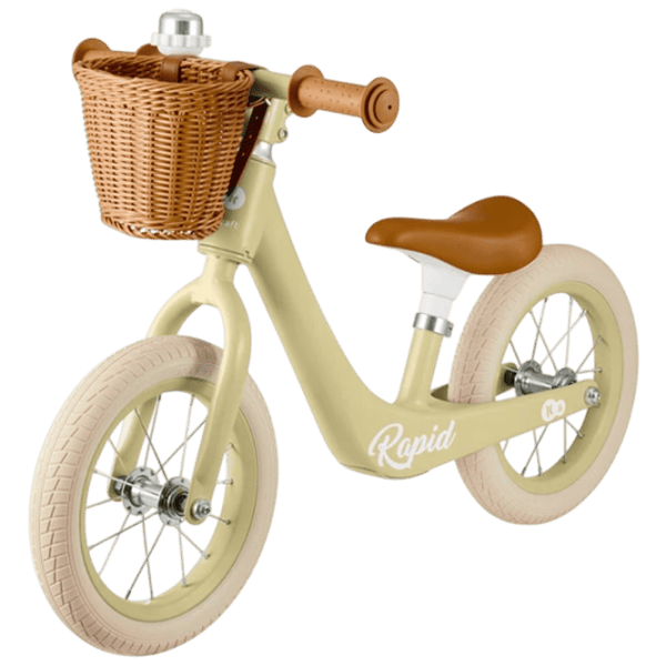 Беговел KinderKraft Rapid 2 12"  Сталь / Зеленый White photo 1