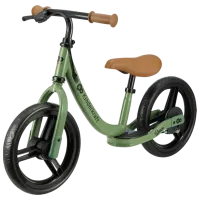 Bicicletă fără pedale KinderKraft Space 12"  Oțel / Green Light