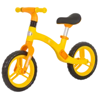 Беговел Chipolino Zig Zag 12"  Металл / Оранжевый Желтый