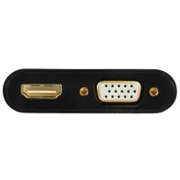 Cablu video Cablexpert VGA + HDMI 0.1 m / Black photo 5