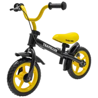 Bicicletă fără pedale Baby Mix Traveller 12"  Oțel / Black Yellow