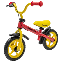 Bicicletă fără pedale Baby Mix Traveller 12"  Oțel / Red Yellow