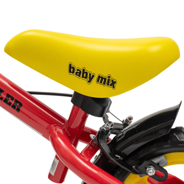 Bicicletă fără pedale Baby Mix Traveller 12"  Oțel / Red Yellow photo 3