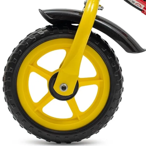 Bicicletă fără pedale Baby Mix Traveller 12"  Oțel / Red Yellow photo 5