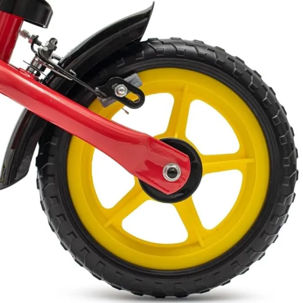 Bicicletă fără pedale Baby Mix Traveller 12"  Oțel / Red Yellow photo 6