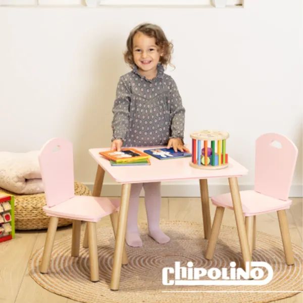 Set de mobilă pentru copii Chipolino MDF Pink / unisex photo 5