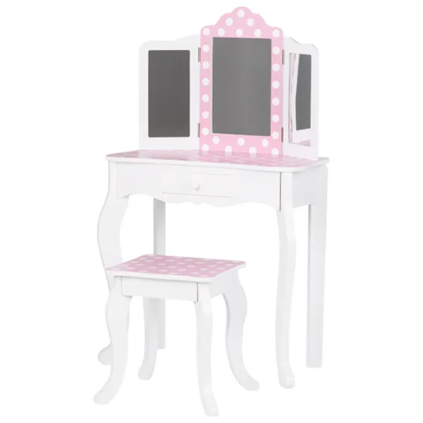 Set de mobilă pentru copii Chipolino DIWH02501321 White / pentru fete photo 1