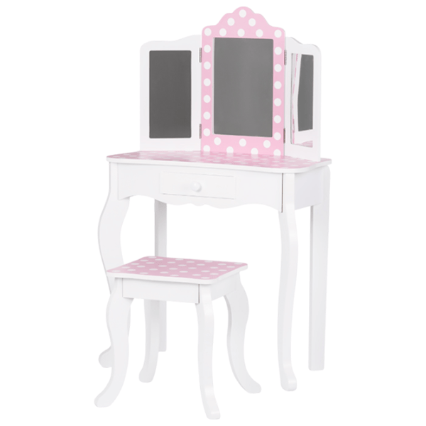 Set de mobilă pentru copii Chipolino DIWH02501321 White / pentru fete photo 1