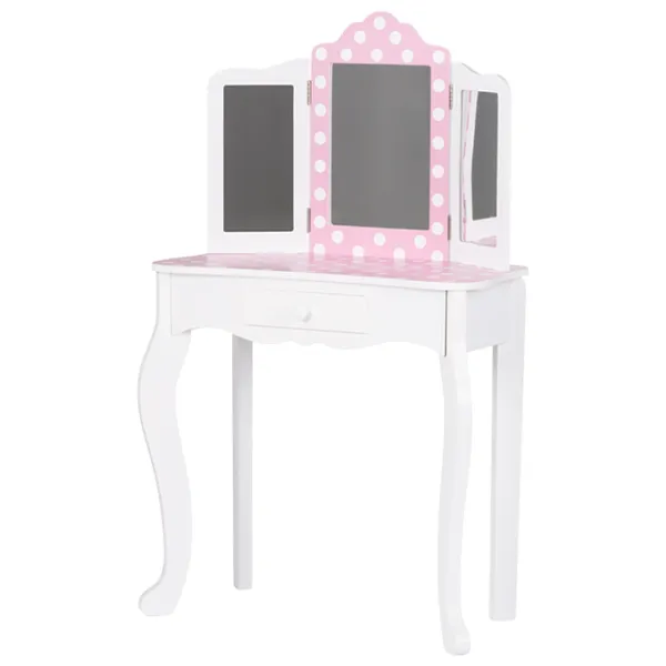Set de mobilă pentru copii Chipolino DIWH02501321 White / pentru fete photo 2