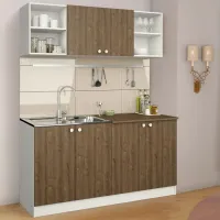Кухня Haaus Sena ЛДСП / Бронзовый дуб photo 3