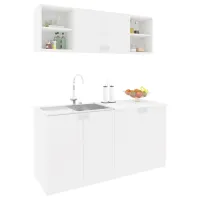 Кухня Haaus Sena ЛДСП / White photo 2