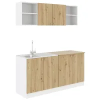 Кухня Haaus Sena ЛДСП / Крафтовый дуб