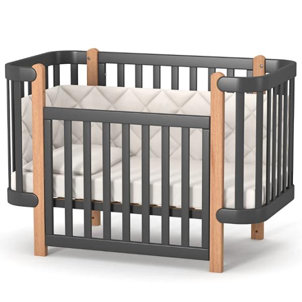 Pat pentru copii Veres LD5 0 luni - 3 ani / Monaco Dark Gray photo 5