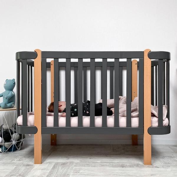 Pat pentru copii Veres LD5 0 luni - 3 ani / Monaco Dark Gray photo 11