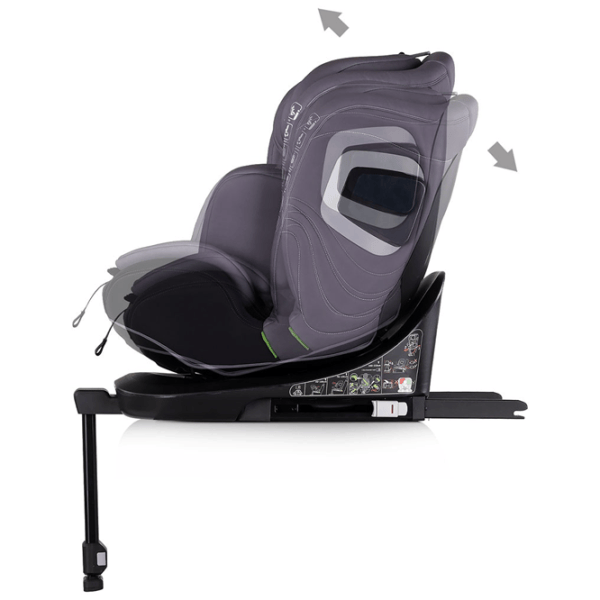 Детское автокресло Chipolino Clima Air I-SIZE  0 месяцев - 12 лет / 36 кг / Серый photo 4