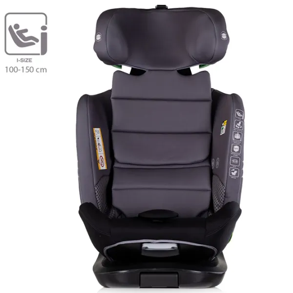 Детское автокресло Chipolino Clima Air I-SIZE  0 месяцев - 12 лет / 36 кг / Серый photo 7