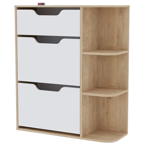 Обувной шкаф Bofigo 18-35-41 106.4 x 90.1 x 32.1см /Oak /Дуб photo 1
