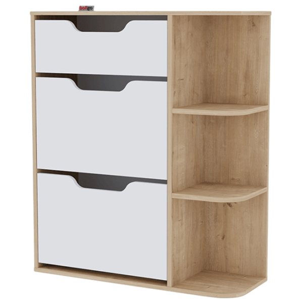 Обувной шкаф Bofigo 18-35-41 106.4 x 90.1 x 32.1см /Oak /Дуб photo 1