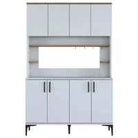 Dulap de bucătărie Mirage Meble JE176 White / PAL