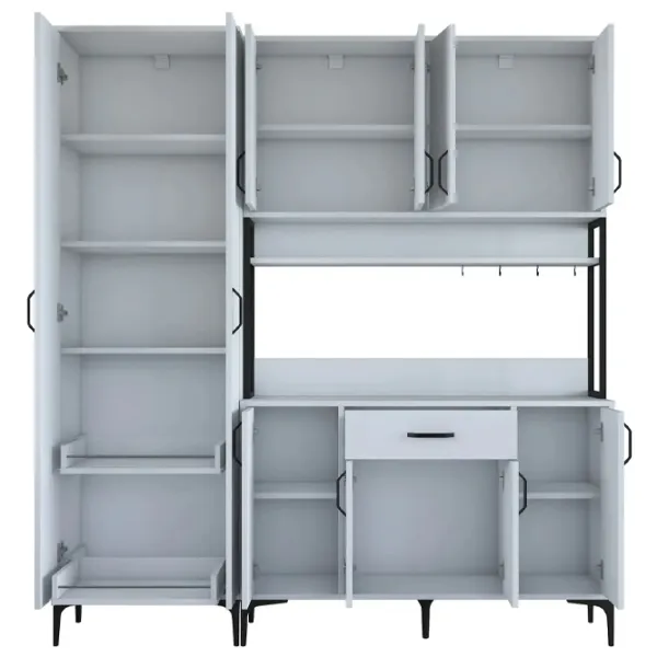 Kухонный шкаф Mirage Meble JE133 White / ДСП photo 2