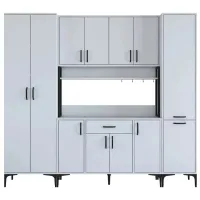 Kухонный шкаф Mirage Meble JE132 White / ДСП