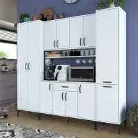 Dulap de bucătărie Mirage Meble JE132 White / PAL photo 3