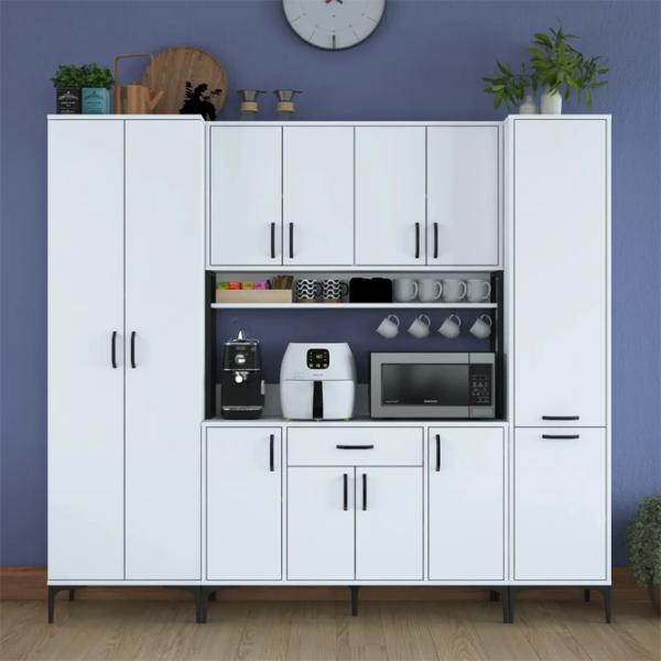 Kухонный шкаф Mirage Meble JE132 White / ДСП photo 4
