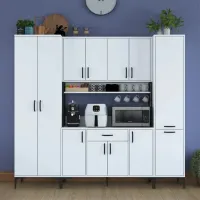 Dulap de bucătărie Mirage Meble JE132 White / PAL photo 4