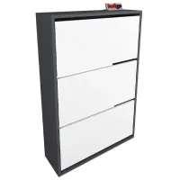 Обувной шкаф Bofigo 18-03-81 110 x 73.6 x 24см /Anthracite /Антрацит