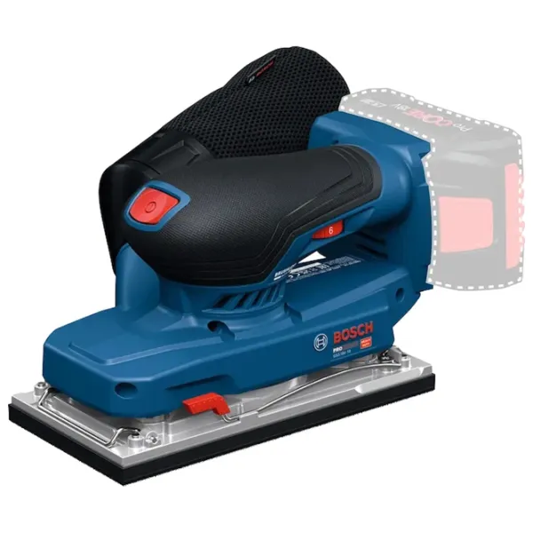 Шлифовальная машина Bosch GSS 18V-18 Вибрационная / / Синий photo 1