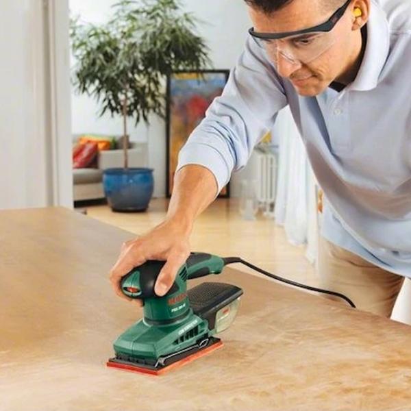 Шлифовальная машина Bosch PSS 250W AE Вибрационная / 250 Вт / Зеленый photo 2
