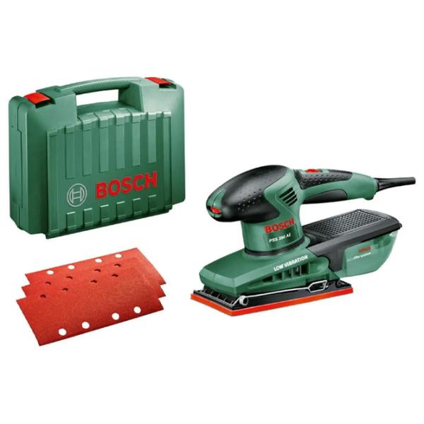 Шлифовальная машина Bosch PSS 250W AE Вибрационная / 250 Вт / Зеленый photo 6