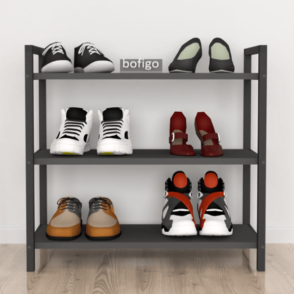 Обувной шкаф Bofigo 18-01-08 70 x 66 x 36см /Anthracite /Антрацит photo 4