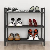 Обувной шкаф Bofigo 18-01-08 70 x 66 x 36см /Anthracite /Антрацит photo 4