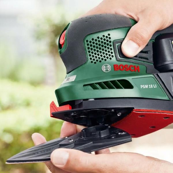 Шлифовальная машина Bosch PSM Primo Вибрационная / 50 Вт / Зеленый photo 3