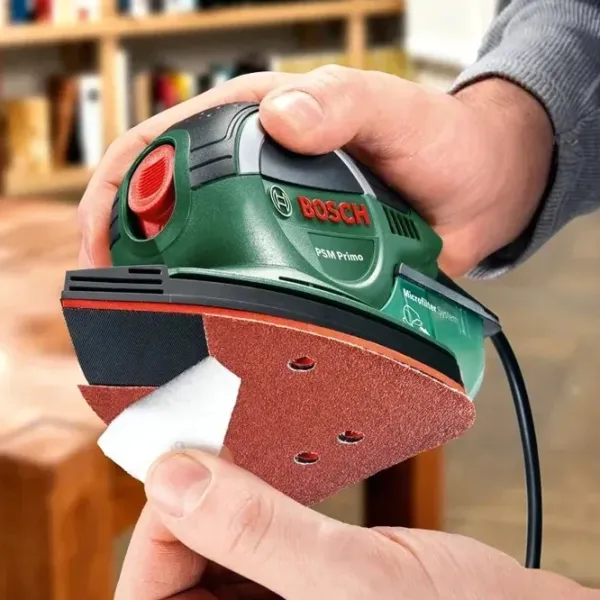 Шлифовальная машина Bosch PSM Primo Вибрационная / 50 Вт / Зеленый photo 5