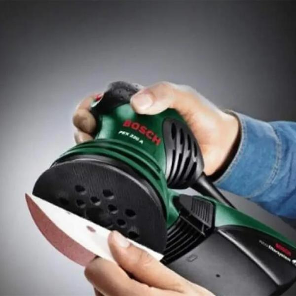 Шлифовальная машина Bosch PEX 220 A Эксцентриковая / 220 Вт / Зеленый photo 4