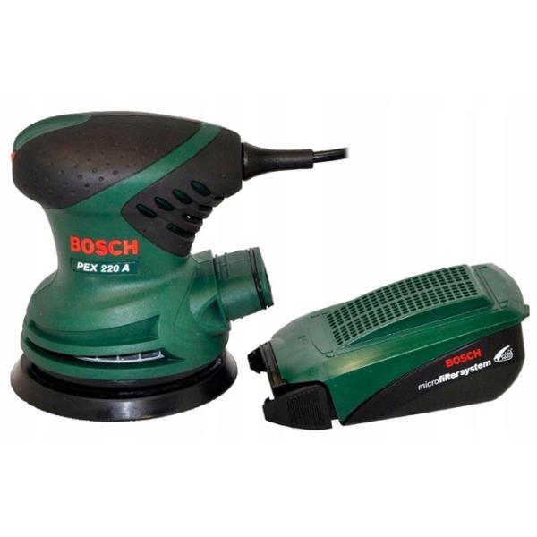 Шлифовальная машина Bosch PEX 220 A Эксцентриковая / 220 Вт / Зеленый photo 5