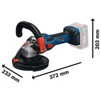 Șlefuitor Bosch GBR 18V-15 S Cu excentric / / Blue photo 2