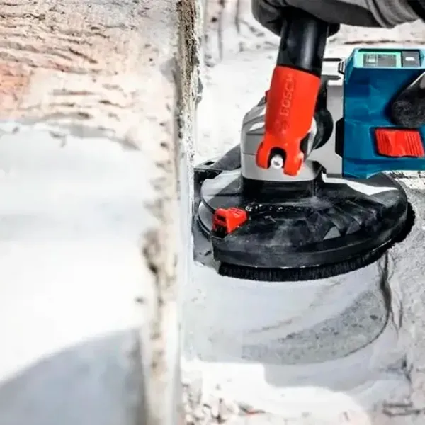 Șlefuitor Bosch GBR 18V-15 S Cu excentric / / Blue photo 5