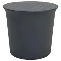 Садовый стол AG Bistro Wood Круглый / Серый Антрацит