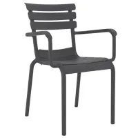 Scaun de grădină AG Hera XL Plastic / Plastic / Antracit Gray