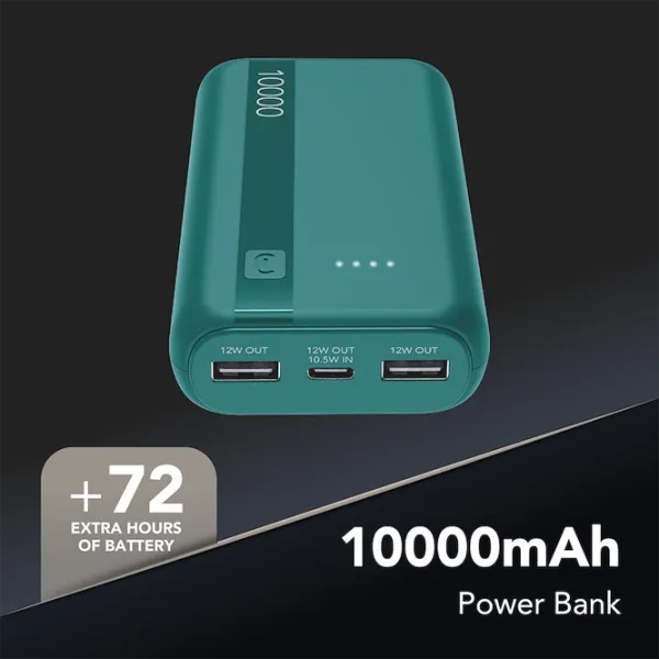 Power Bank Cellularline Essential 10000 mAh/ Blue photo 3