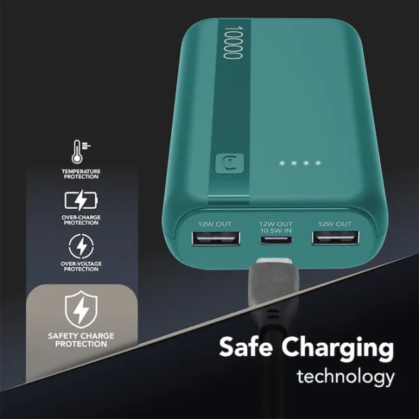 Power Bank Cellularline Essential 10000 mAh/ Blue photo 6