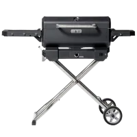 Grătar Masterbuilt Portable + Cart MB20040822  Brichete, cărbuni / Portabil