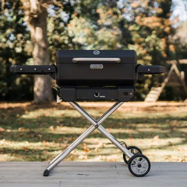 Grătar Masterbuilt Portable + Cart MB20040822  Brichete, cărbuni / Portabil photo 3