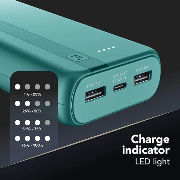 Power Bank Cellularline Essential 20000 mAh/ Blue photo 4