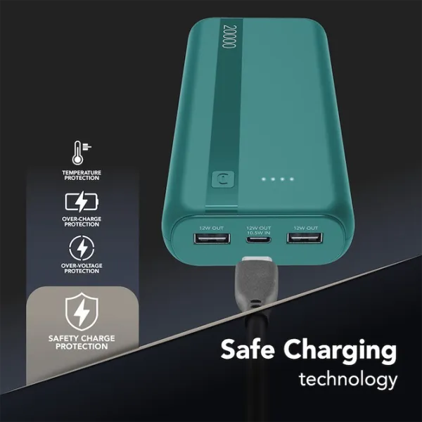 Power Bank Cellularline Essential 20000 mAh/ Blue photo 5